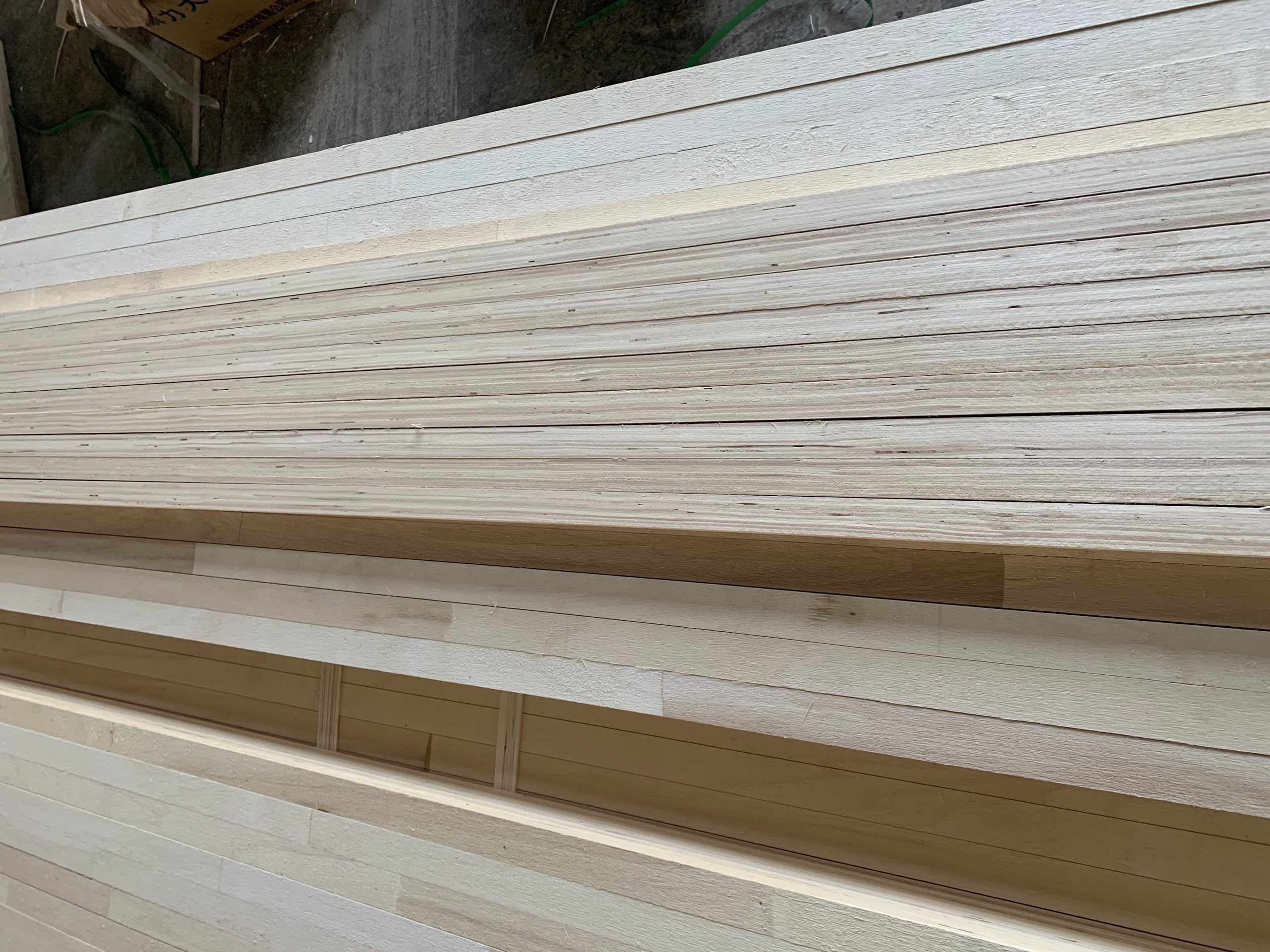 Lvl E0 Glue Laminated Veneer Lumber Door Fram Ewood Furniture Material Door Core Slats Poplar Pine Unang Klase 10mm