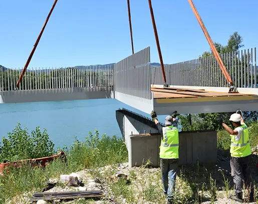 LVL timber for bridges